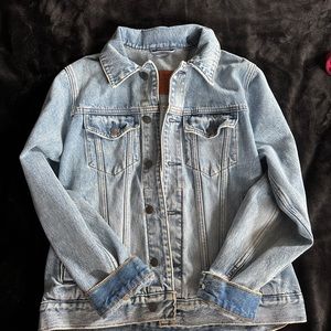 (BRAND NEW) ABERCROMBIE & FITCH DENIM JACKET NEVER WORN SIZE MENS SMALL